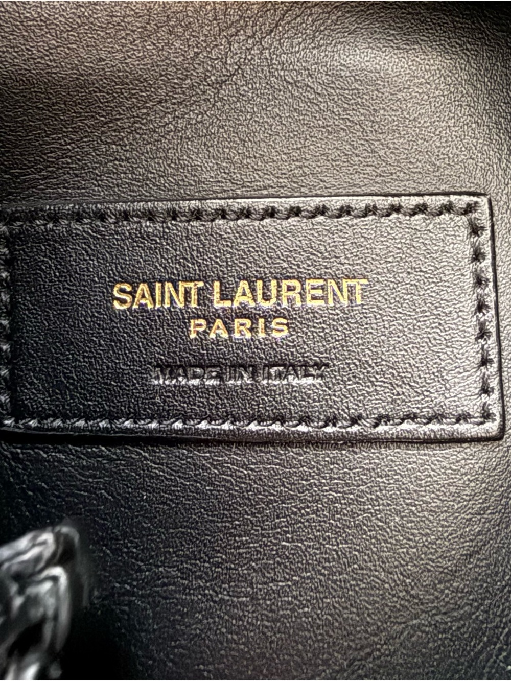 Yves Saint Laurent YSL Le 5 A 7 Supple Large Shoulder Hobo Bag in Black Leather - Picture 13 of 16
